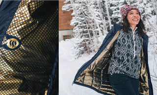 Winter Jackets Just Got Even Warmer Thanks To This Gold Space Suit Material