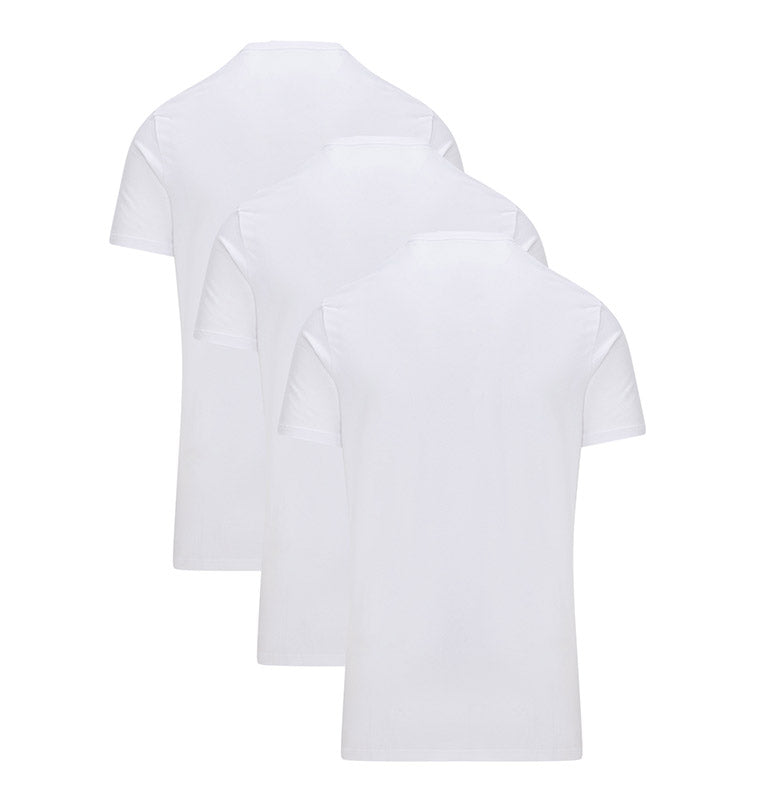 Men's Multi Cotton Stretch T-Shirts (3 Pack)