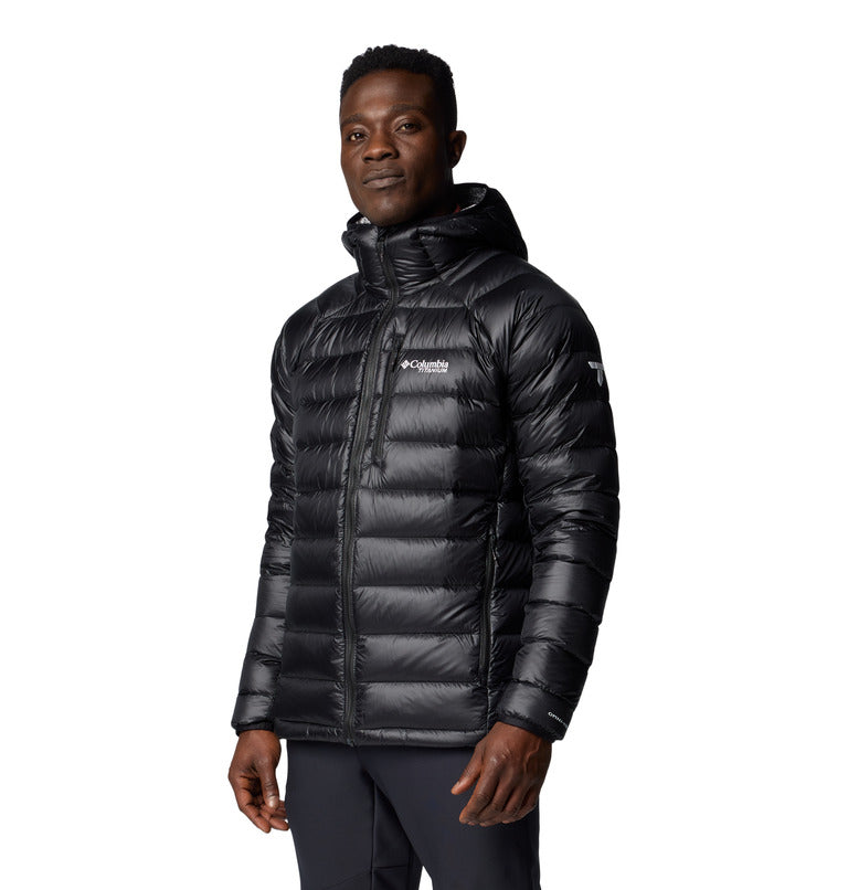 Men's Arctic Crest Down Hooded Jacket