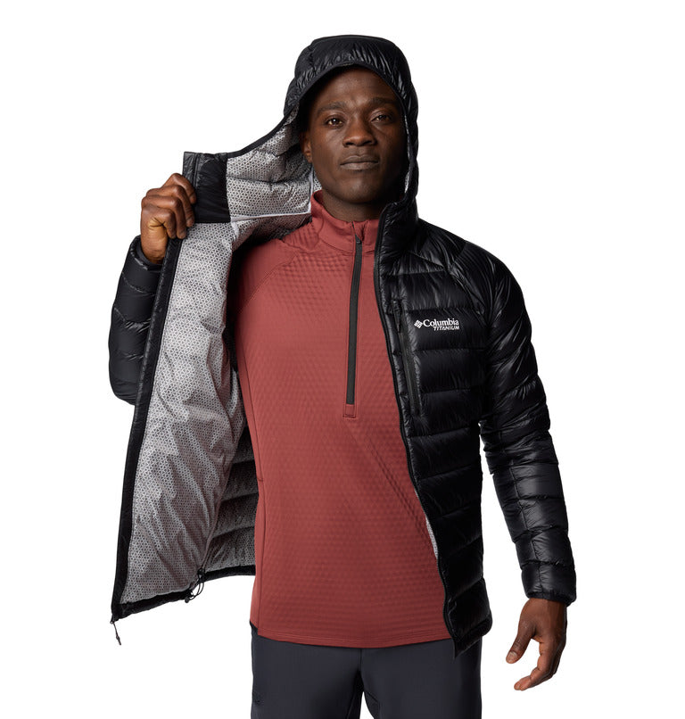 Men's Arctic Crest Down Hooded Jacket