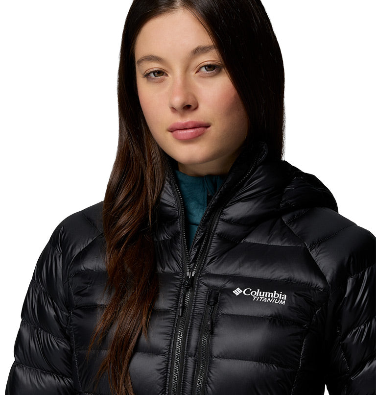 Women's Arctic Crest Down Hooded Jacket