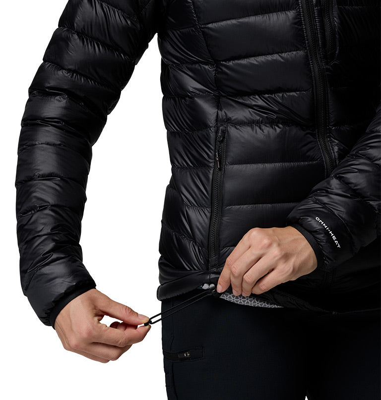 Women's Arctic Crest Down Hooded Jacket