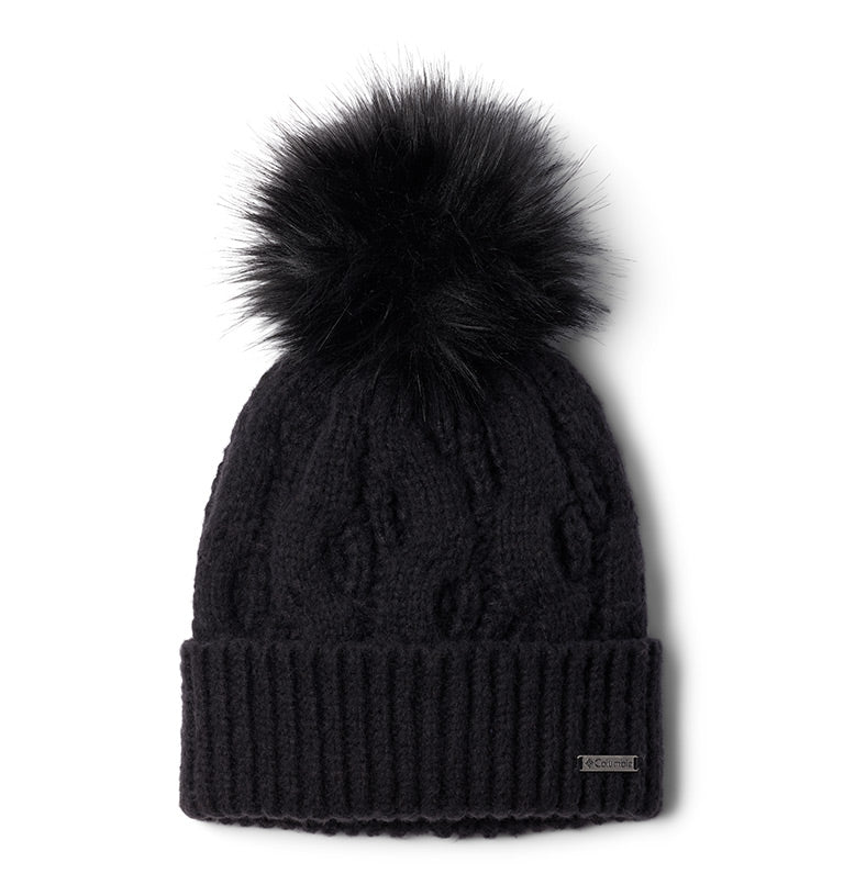 Women's Boundless Days Cable Knit Pom Beanie