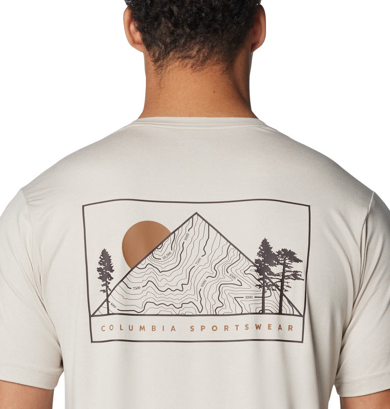Men's Kwick Hike Back Graphic Short Sleeve T-Shirt