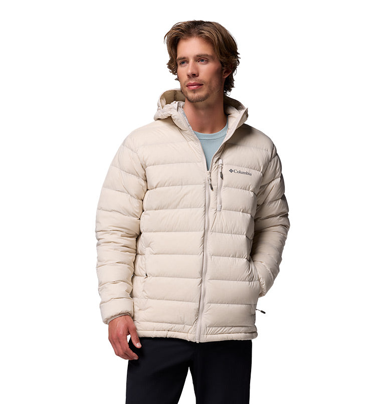 Men's Drift Peak Stretch Down Hooded Jacket