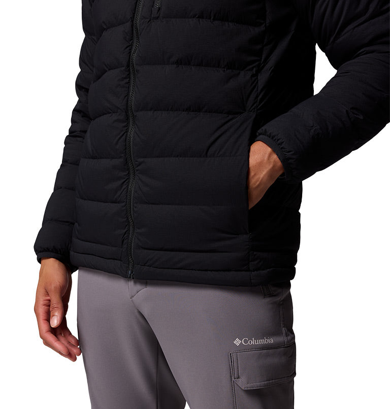 Men's Drift Peak Stretch Down Hooded Jacket