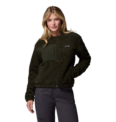 Women's Stellar Path Fleece Bomber Full Zip Jacket