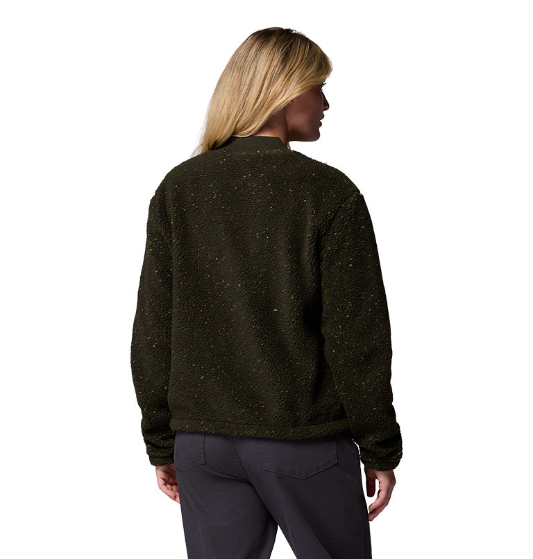 Women's Stellar Path Fleece Bomber Full Zip Jacket