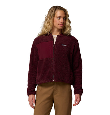 Women's Stellar Path Fleece Bomber Full Zip Jacket