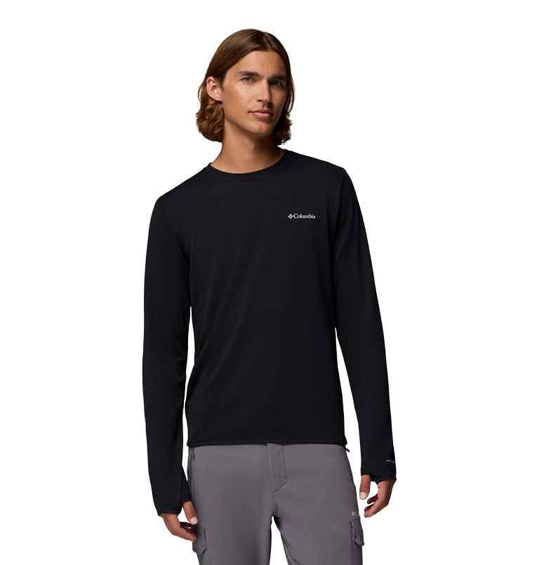 Men's Tech Trail Utility Warm Long Sleeve Crew Shirt