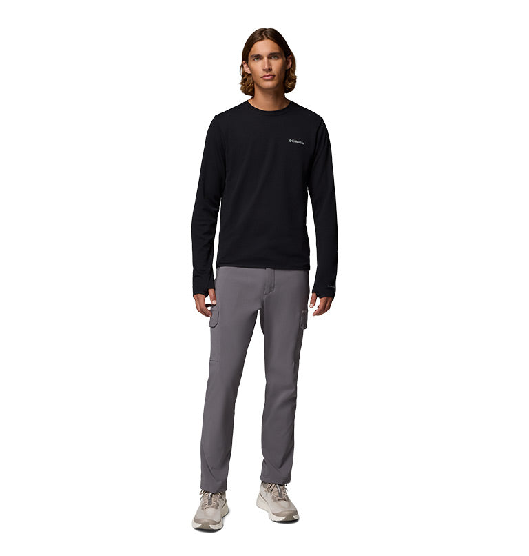 Men's Tech Trail Utility Warm Long Sleeve Crew Shirt