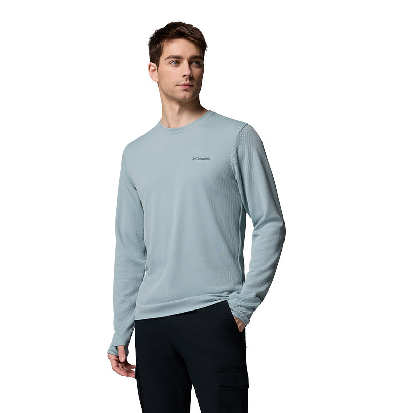 Men's Tech Trail Utility Warm Long Sleeve Crew Shirt