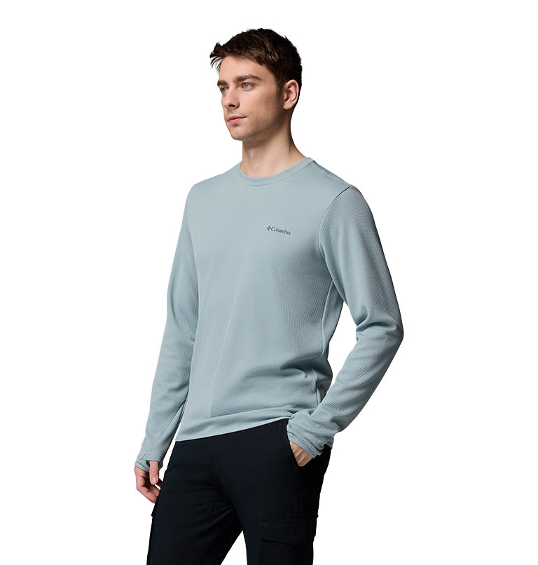 Men's Tech Trail Utility Warm Long Sleeve Crew Shirt