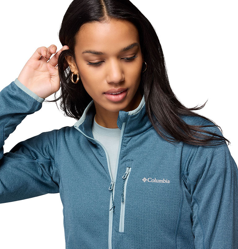 Women's Essential Hike™ Grid Fleece Full Zip Jacket