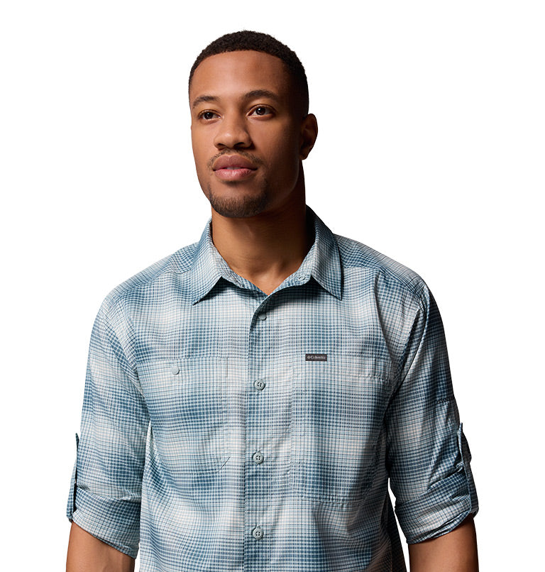 Men's Silver Ridge Utility Lite Plaid Long Sleeve Shirt