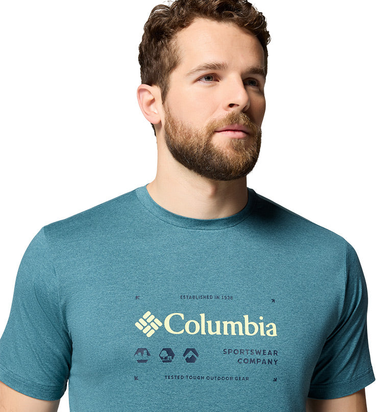 Men's Kwick Hike Graphic Short Sleeve T-Shirt