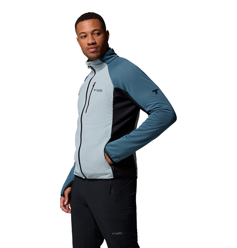 Men's Arctic Crest Hybrid Full Zip Jacket