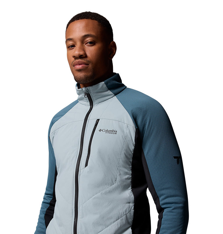 Men's Arctic Crest Hybrid Full Zip Jacket