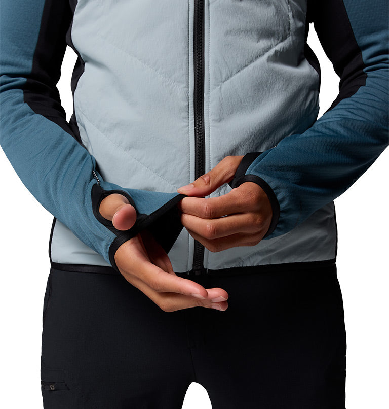 Men's Arctic Crest Hybrid Full Zip Jacket