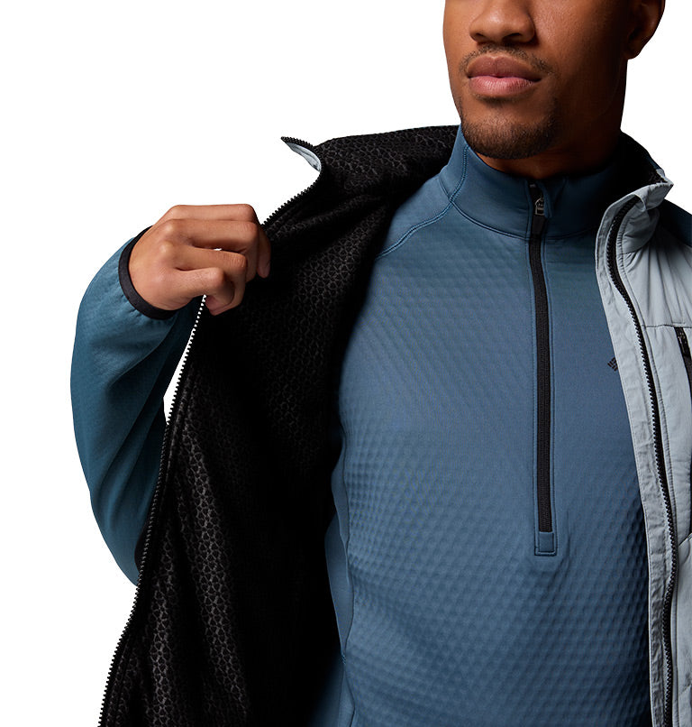 Men's Arctic Crest Hybrid Full Zip Jacket