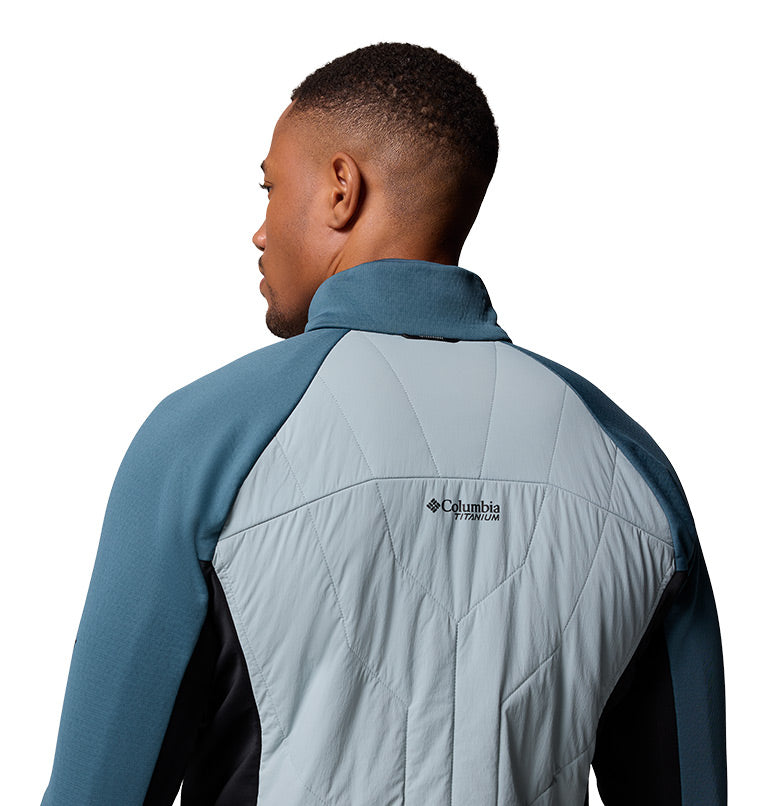 Men's Arctic Crest Hybrid Full Zip Jacket