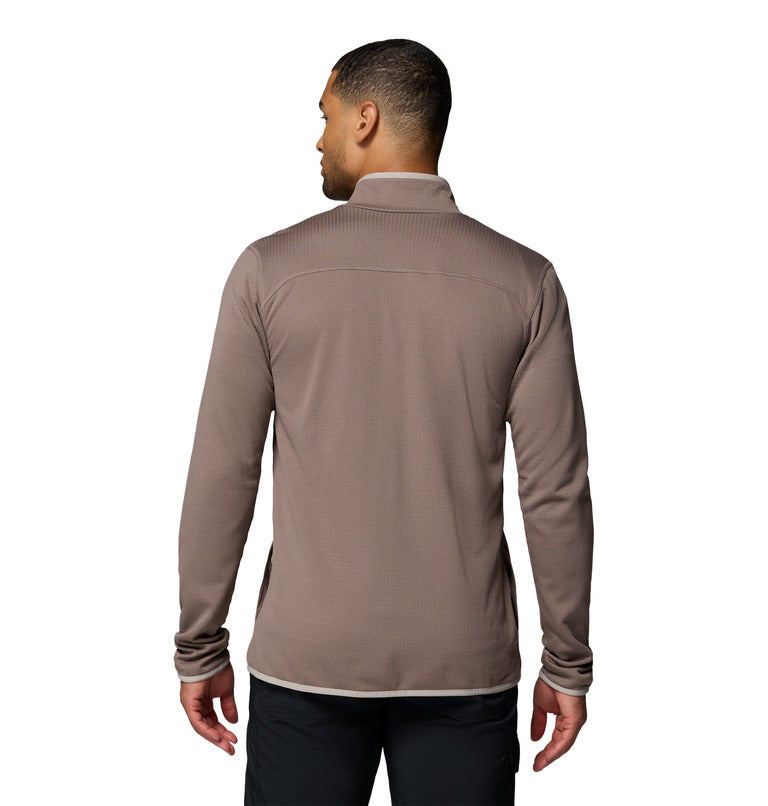 Men's Essential Hike Grid Fleece Full Zip Jacket