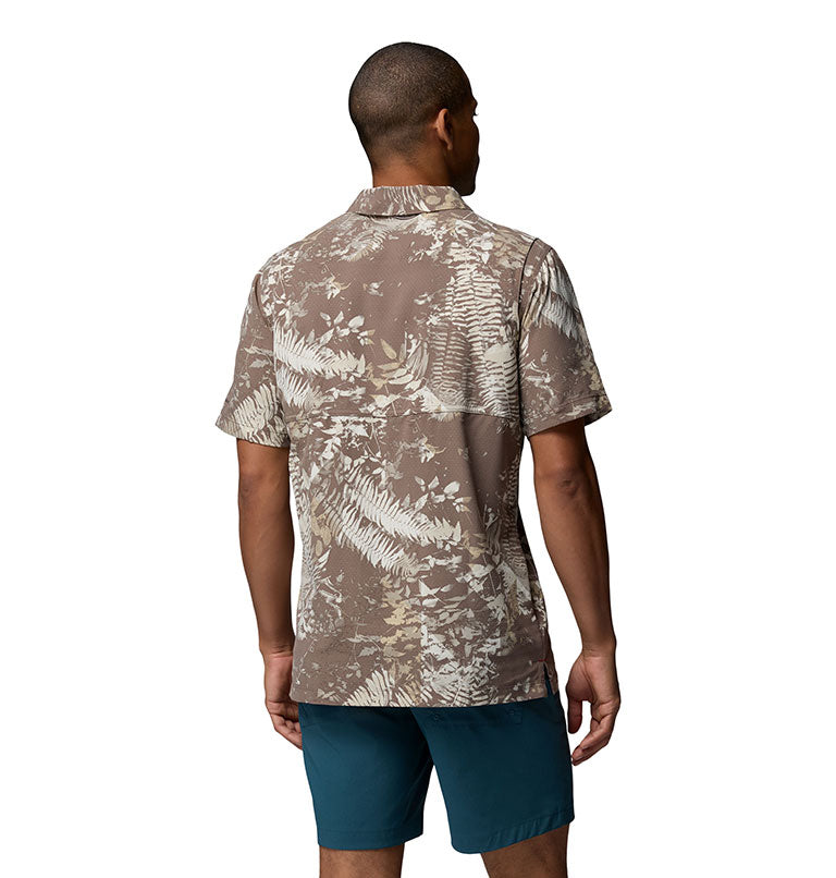 Men's Tech Trail™ Utility Printed Woven Short Sleeve Shirt