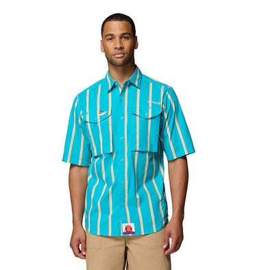 Men's PFG Bonefish Flats Printed Short Sleeve Shirt