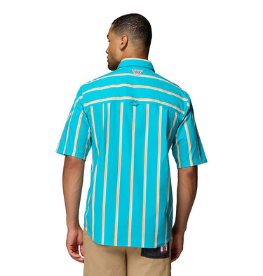 Men's PFG Bonefish Flats Printed Short Sleeve Shirt
