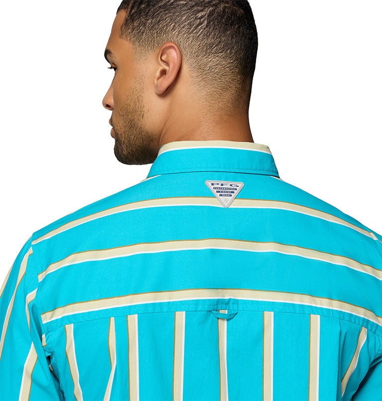 Men's PFG Bonefish Flats Printed Short Sleeve Shirt