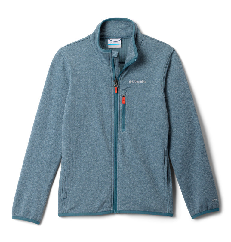 Kids' Essential Hike Grid Fleece Full Zip Top