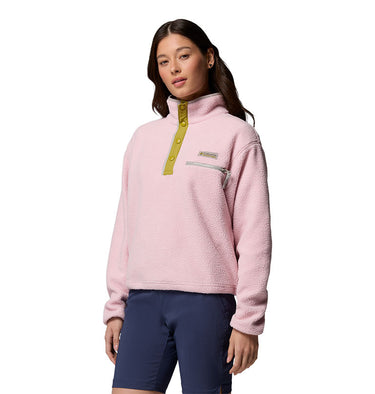 Women's Helvetia™ II Cropped Half Snap Fleece Pullover