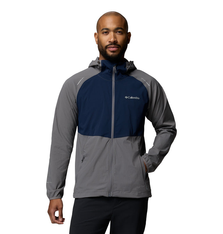 Men's Columbia Tech™ II Full Zip Hooded Windbreaker Jacket