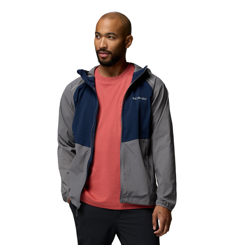 Men's Columbia Tech™ II Full Zip Hooded Windbreaker Jacket