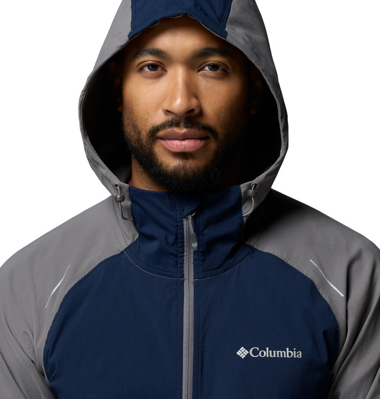 Men's Columbia Tech™ II Full Zip Hooded Windbreaker Jacket