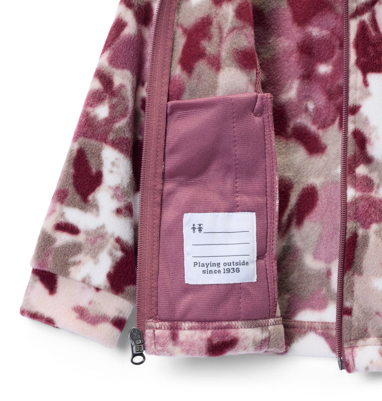 Toddler Benton Springs II Printed Fleece Jacket