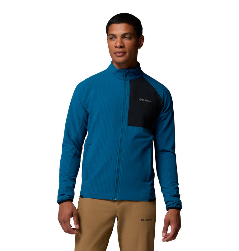 Men's Superior Summit Grid Full Zip Fleece