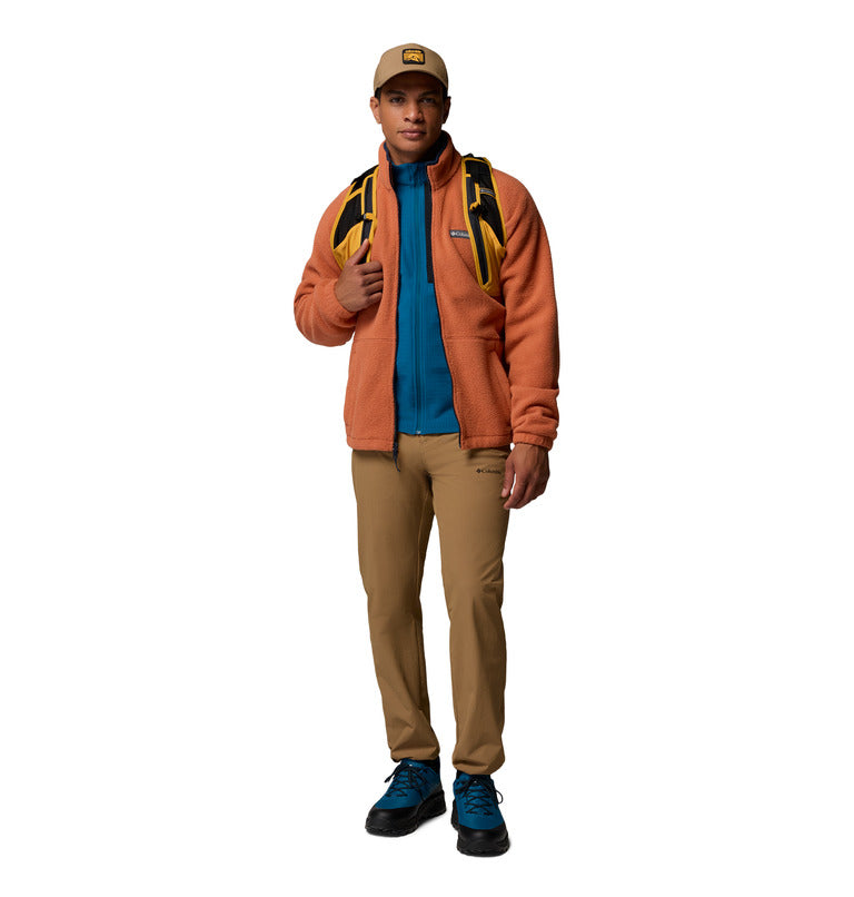 Men's Superior Summit Grid Full Zip Fleece