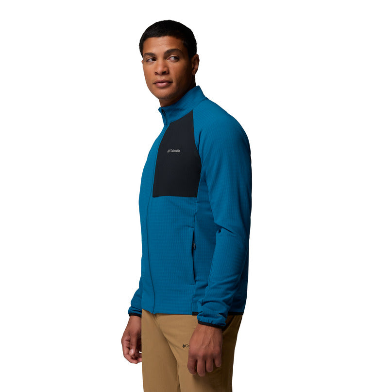 Men's Superior Summit Grid Full Zip Fleece
