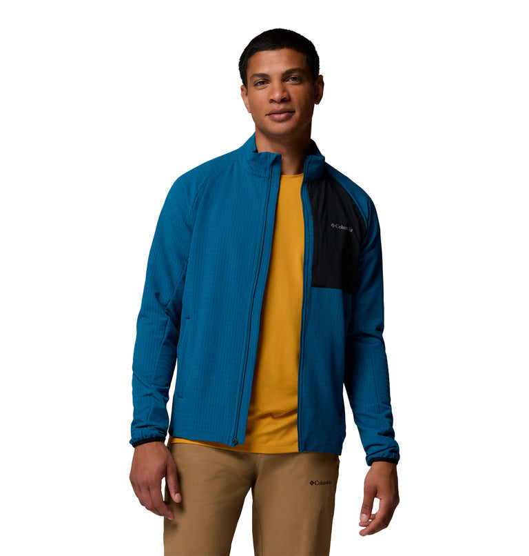 Men's Superior Summit Grid Full Zip Fleece