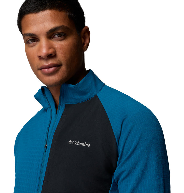 Men's Superior Summit Grid Full Zip Fleece