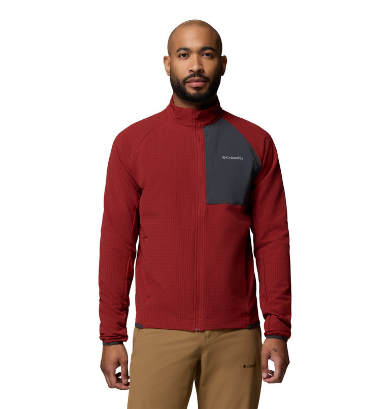 Men's Superior Summit Grid Full Zip Fleece