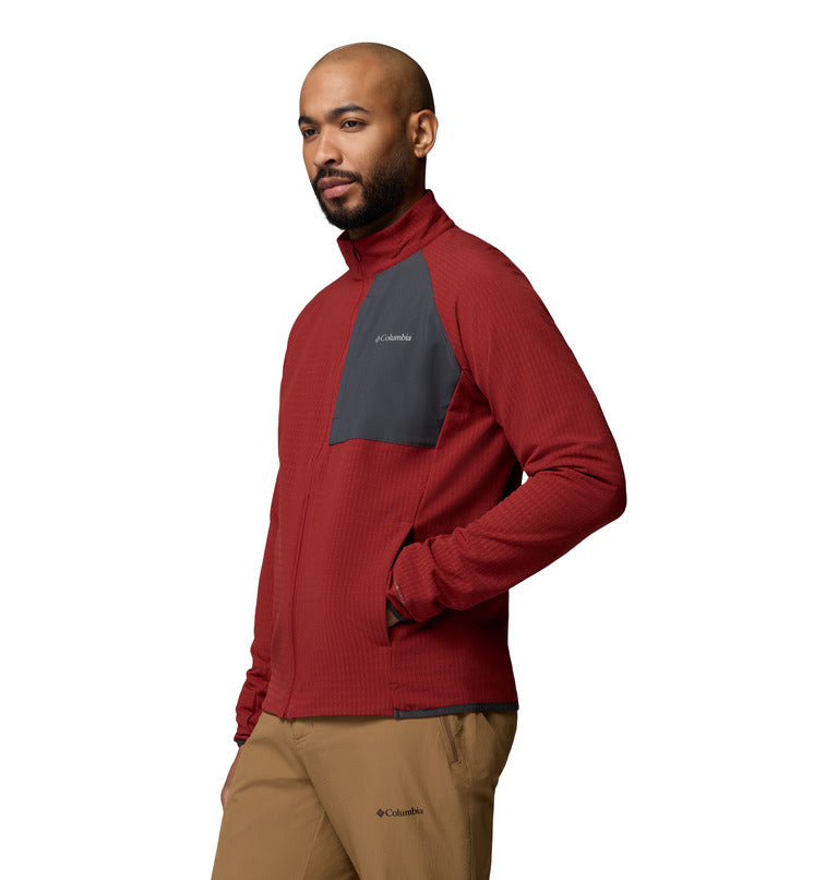 Men's Superior Summit Grid Full Zip Fleece
