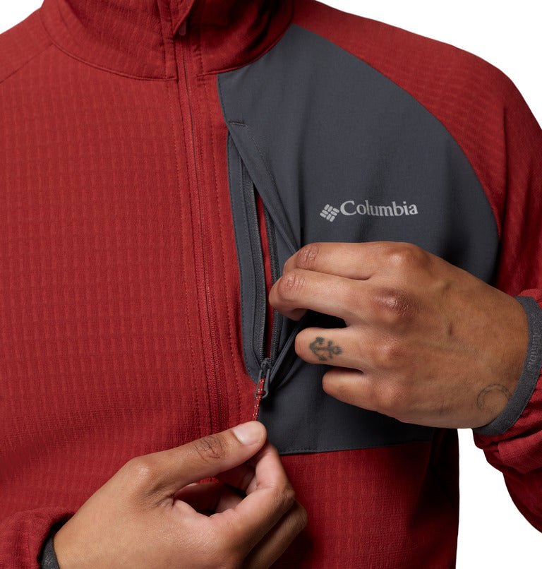 Men's Superior Summit Grid Full Zip Fleece