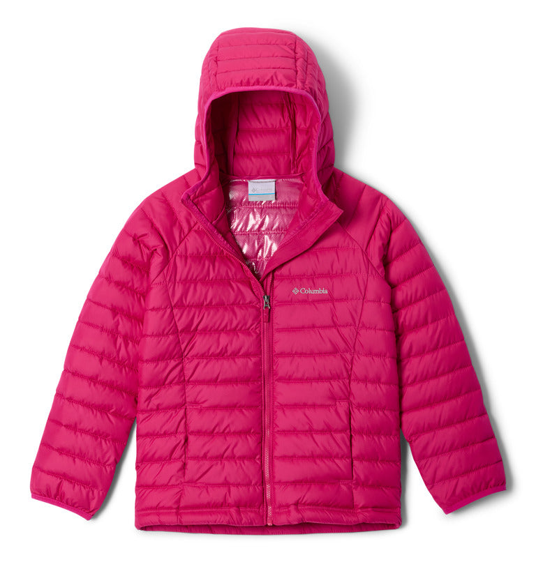 Girls' Powder Lite II Hooded Jacket