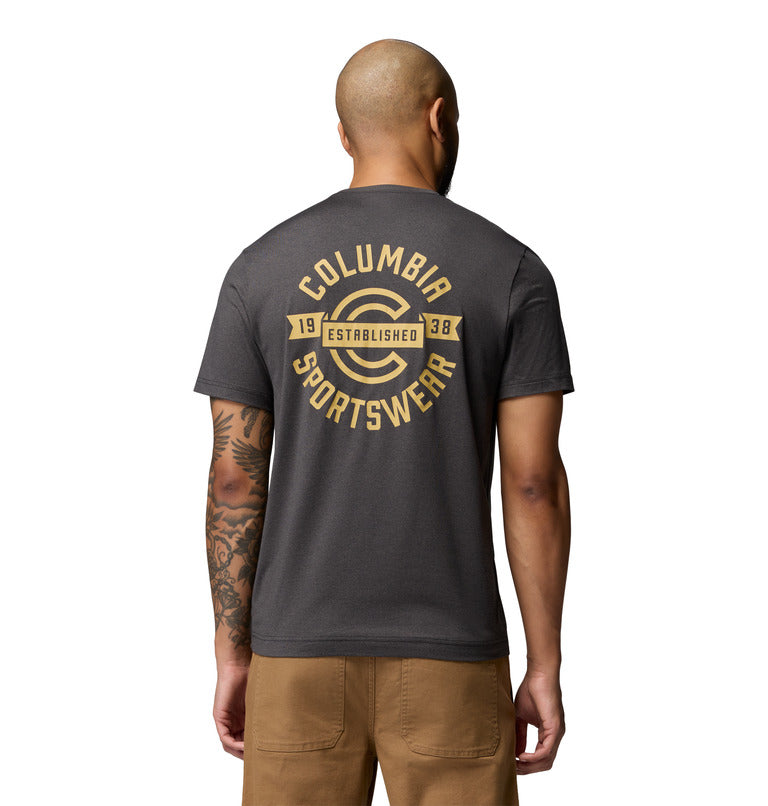 Men's Parsons Point Short Sleeve Back Graphic T-Shirt