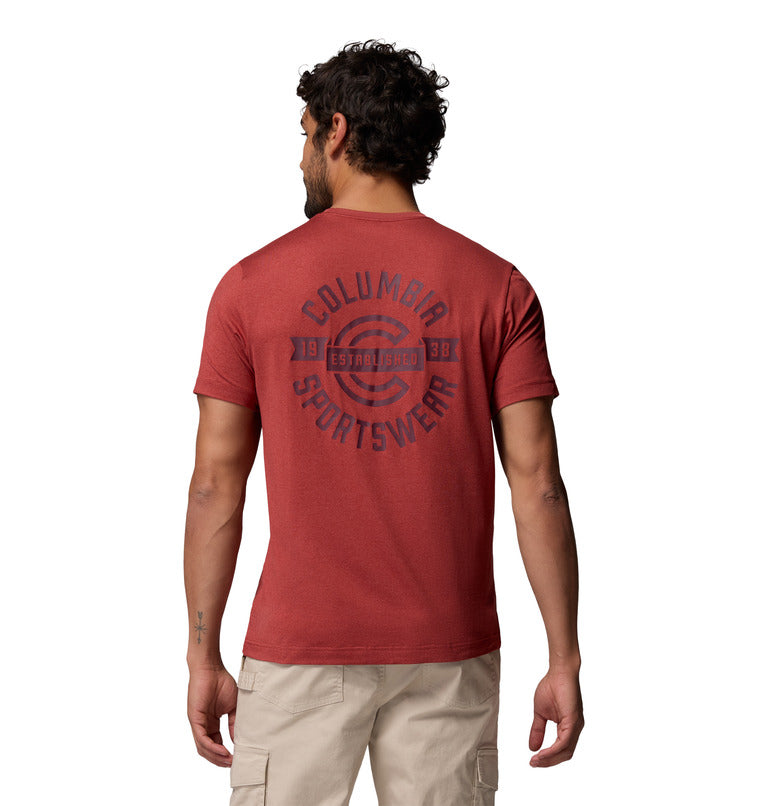 Men's Parsons Point Short Sleeve Back Graphic T-Shirt