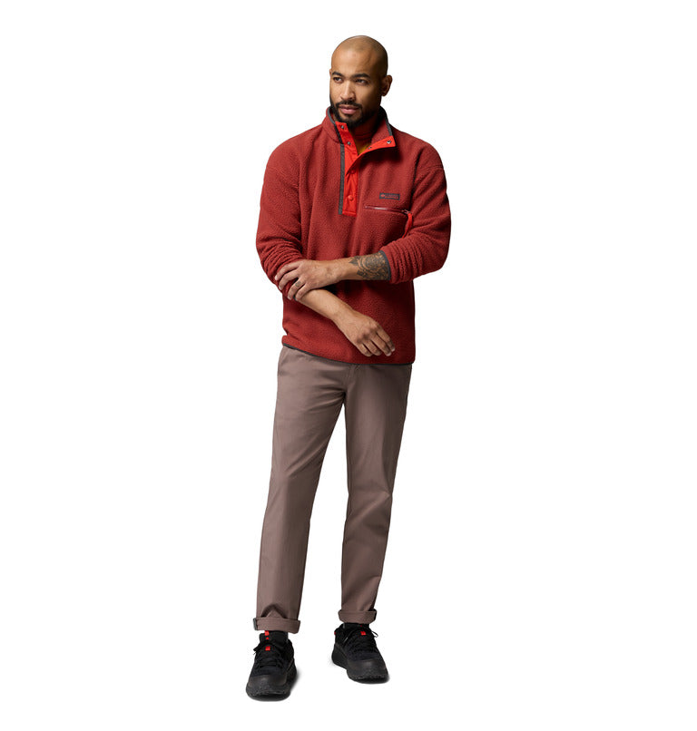 Men's Helvetia II Half Snap Fleece Pullover Sweatshirt