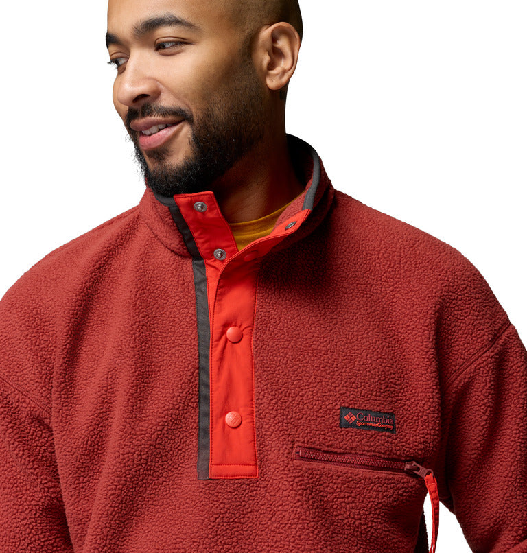 Men's Helvetia II Half Snap Fleece Pullover Sweatshirt