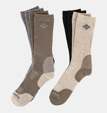 Basic Wool Crew Socks - 4 Pack